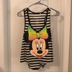 Minnie Mouse crop tank